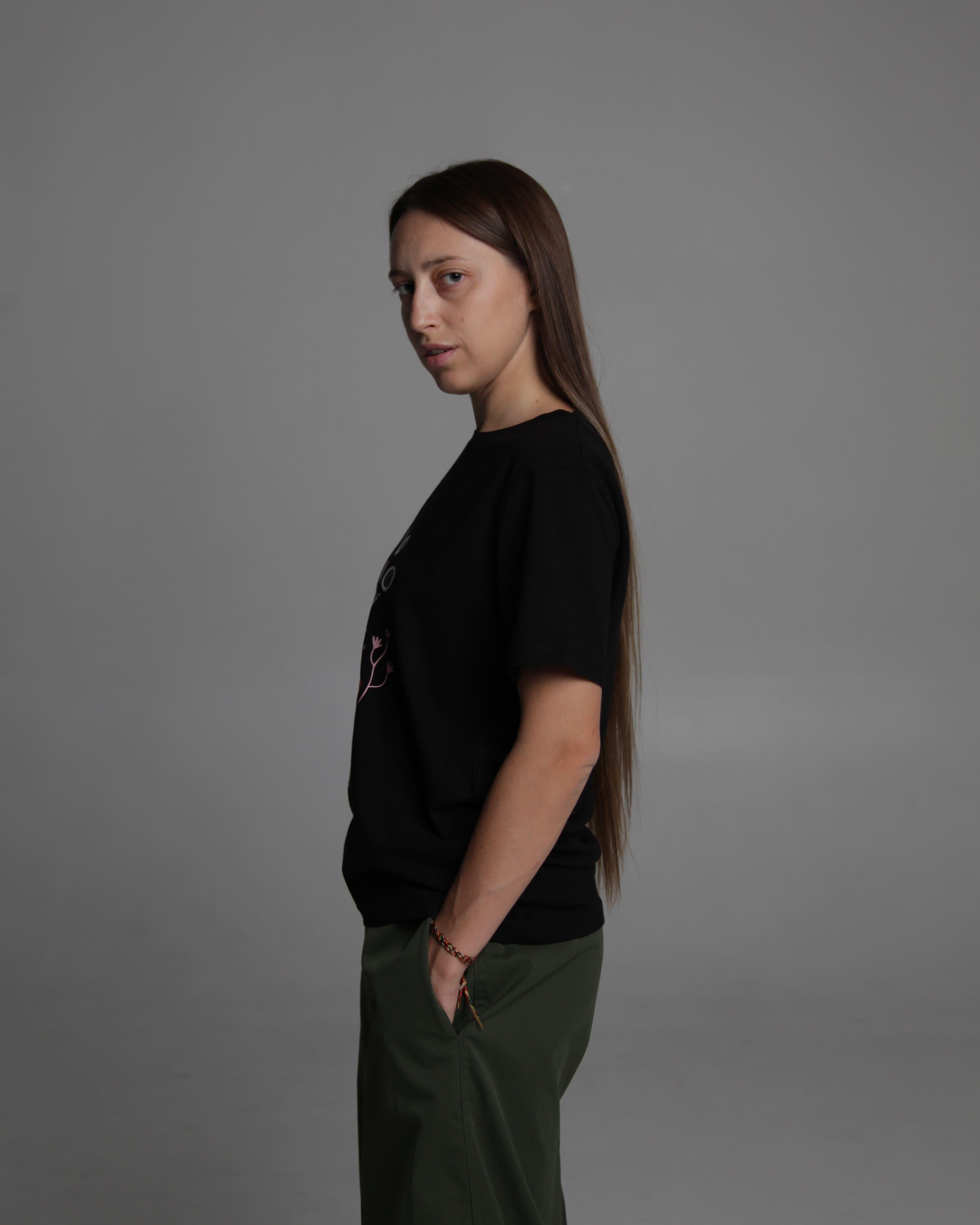 Чёрная футболка Amazonica