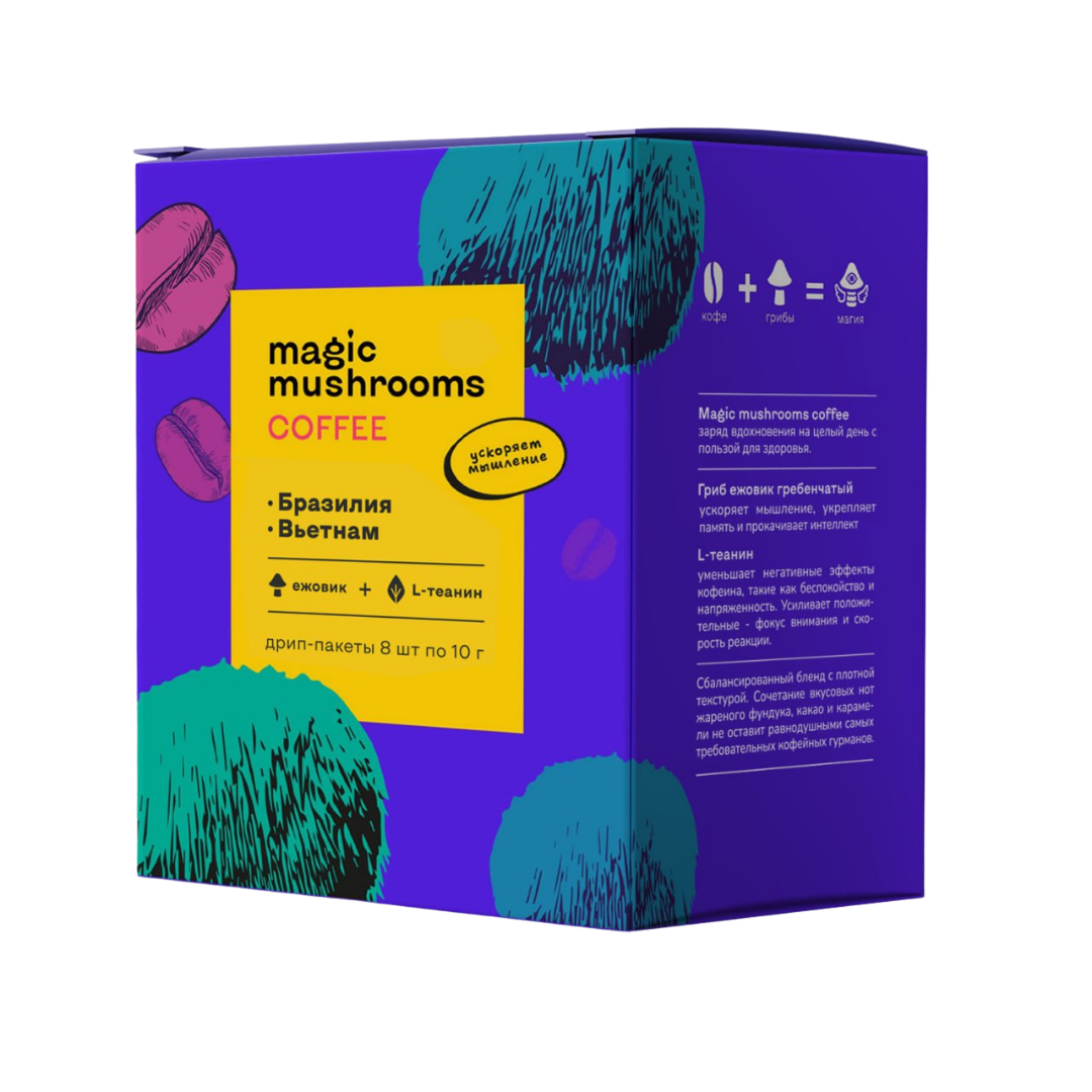 Кофе с ежовиком гребенчатым