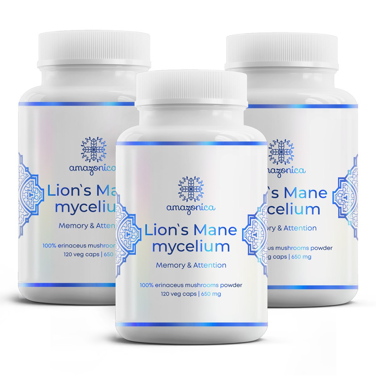 Мицелий Ежовика в капсулах (x3)